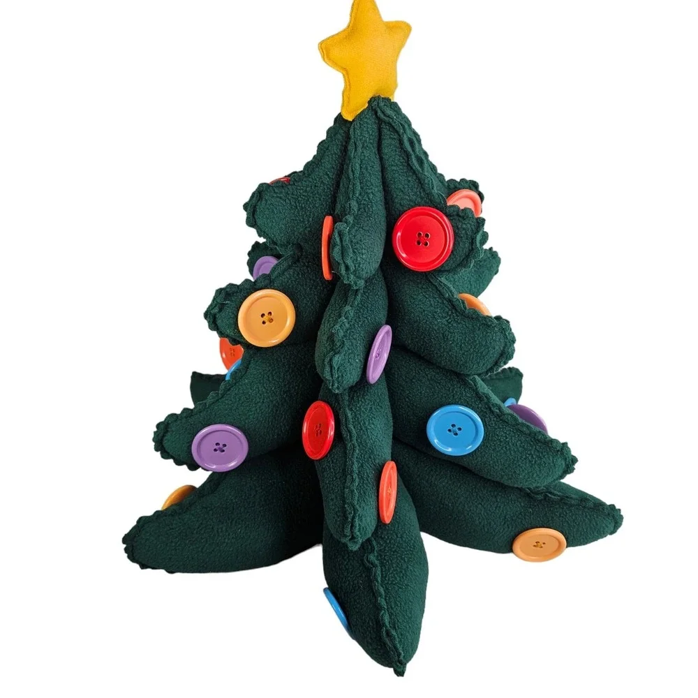 Hallmark Keepsake Kids My Very Own Christmas Tree‎ Felt Plush With 5 Ornaments